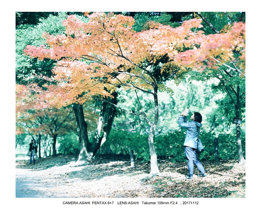 大阪・長居植物園紅葉見頃ASAHI PENTAX 6×7　100ｍF2.4_1.jpg
