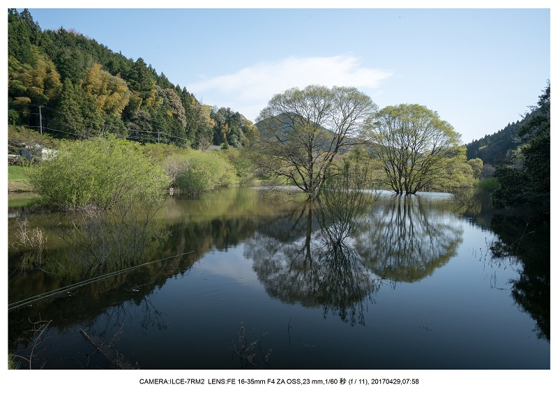 新緑の奈良・室生湖の鏡面シンメトリー33.jpg