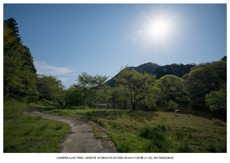 新緑の奈良・室生湖の鏡面シンメトリー34.jpg