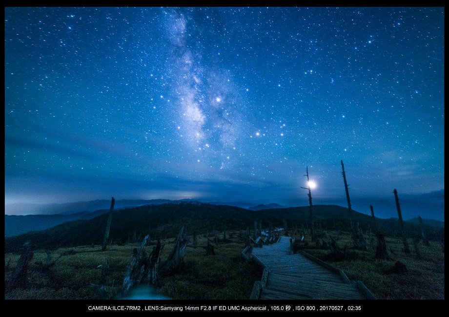 関西の星景スポット大台ケ原で星の風景撮影で天の川8-3.jpg